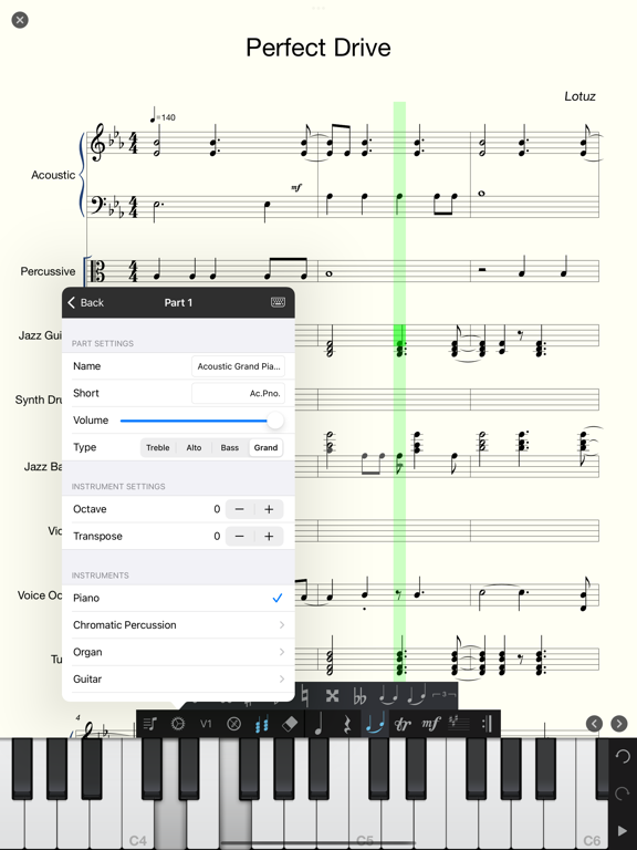 Piano+ - Sheet Music Composer screenshot 2