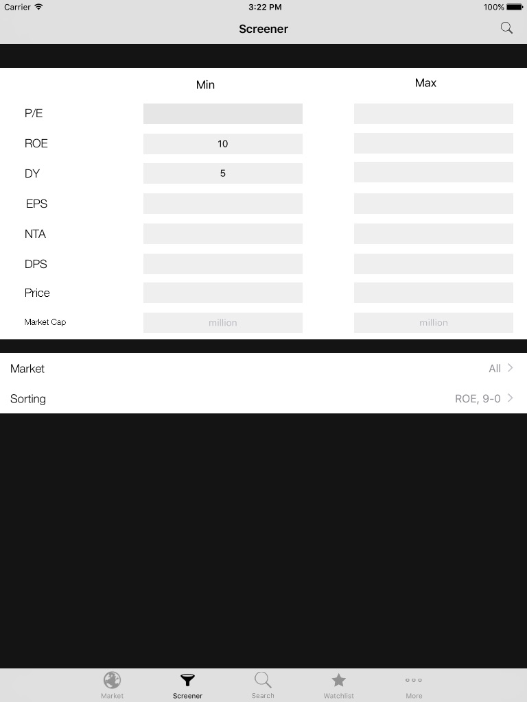 KLSE Screener screenshot 4