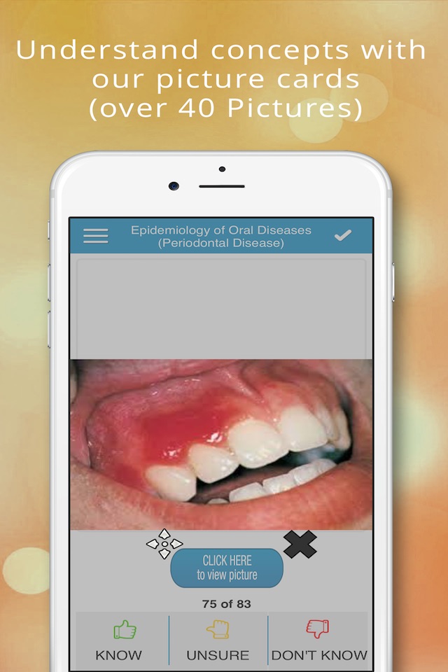 Dental Health Cram Cards screenshot 2