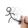 Stickman: draw animation