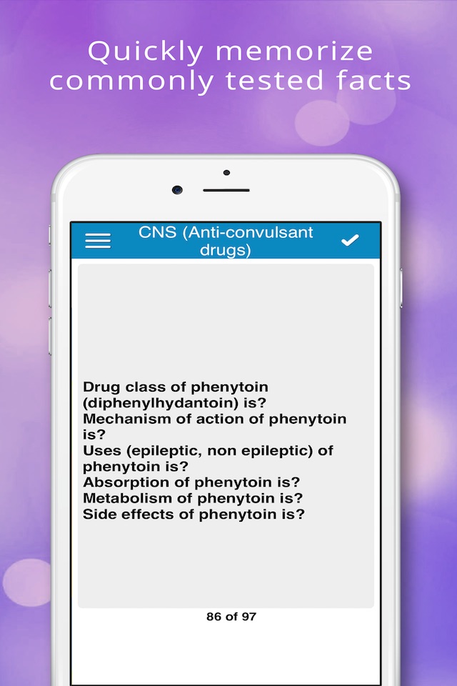 Pharmacology Cram Cards screenshot 3