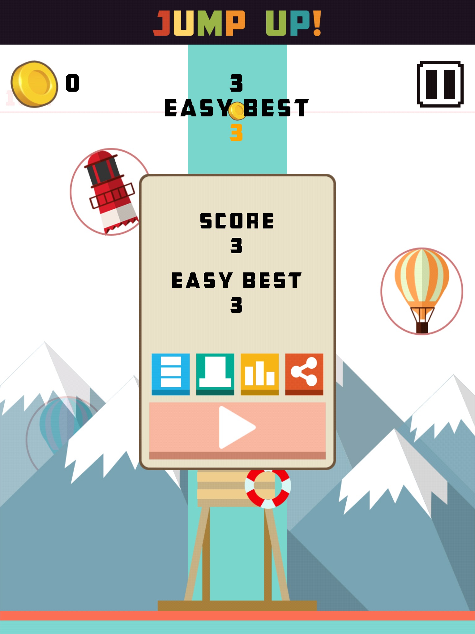 Jump Up!-Cube block jump jump screenshot 4