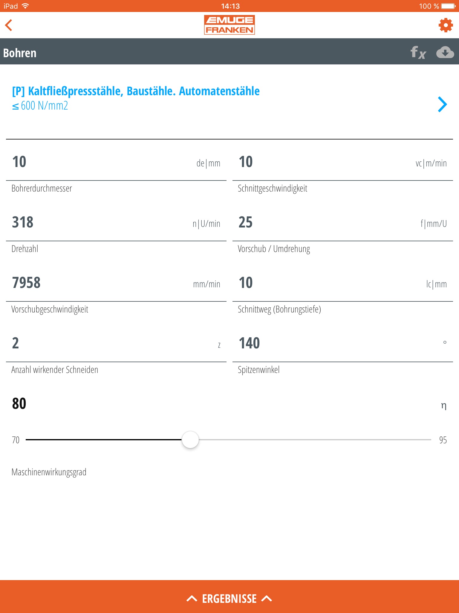 EF Calculator screenshot 4