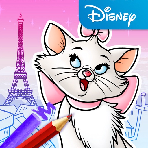 Disney Coloring World IOS App Stats Benchmarks SplitMetrics   512x512bb 