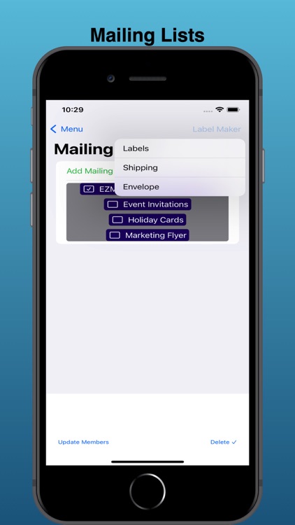 EZ Mailing Labels II screenshot-6