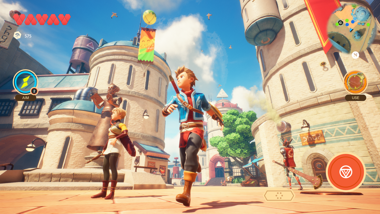 Oceanhorn 2 screenshot 3 - iOS game interface