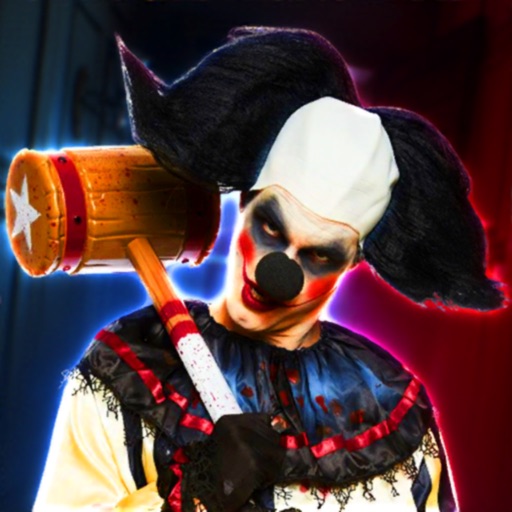 Scary Horror Clown Game Icon