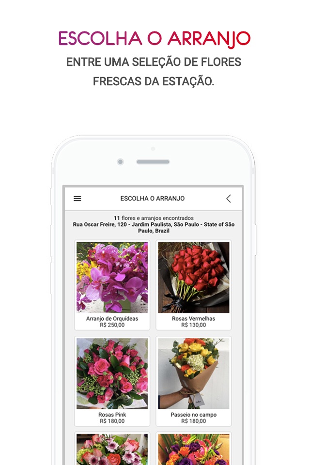 Polen Flores Presentes Online screenshot 2