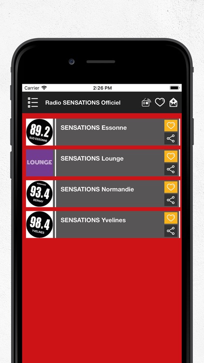 Radio SENSATIONS Officiel