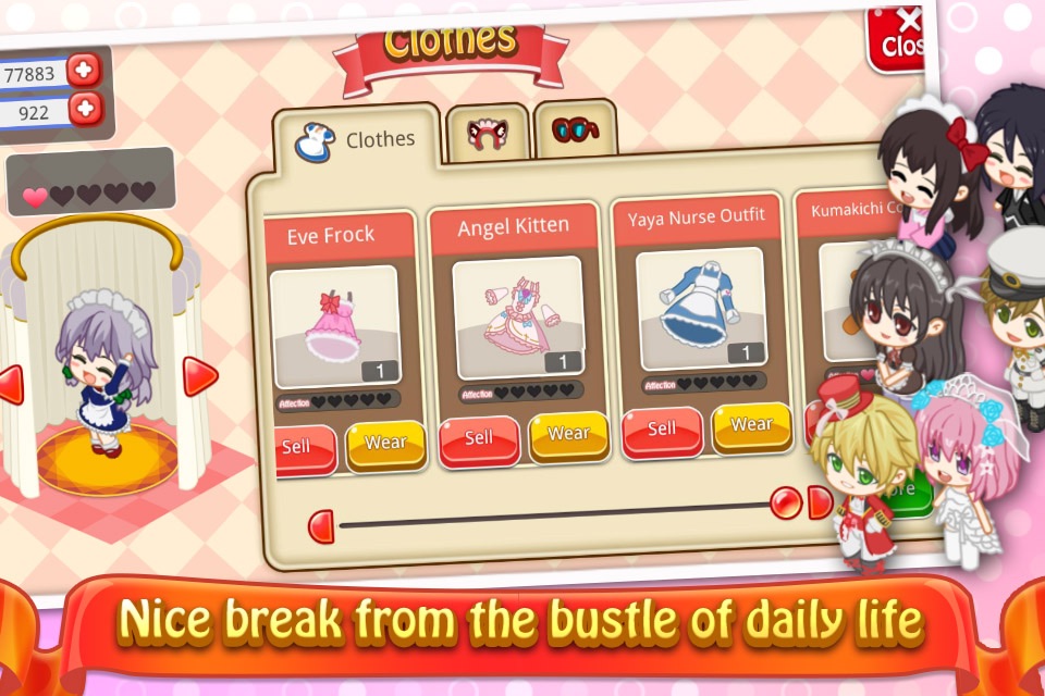 Moe Girl Cafe 2 screenshot 4