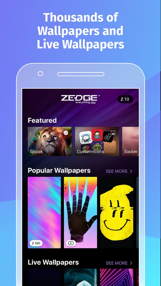 Zedge Wallpapers App For Iphone Free Download Zedge Wallpapers For Ipad Iphone At Apppure