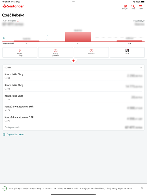 Santander OneApp Polska screenshot 3