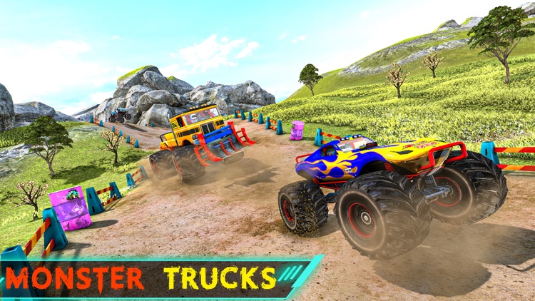 Monster Truck 3d driving games