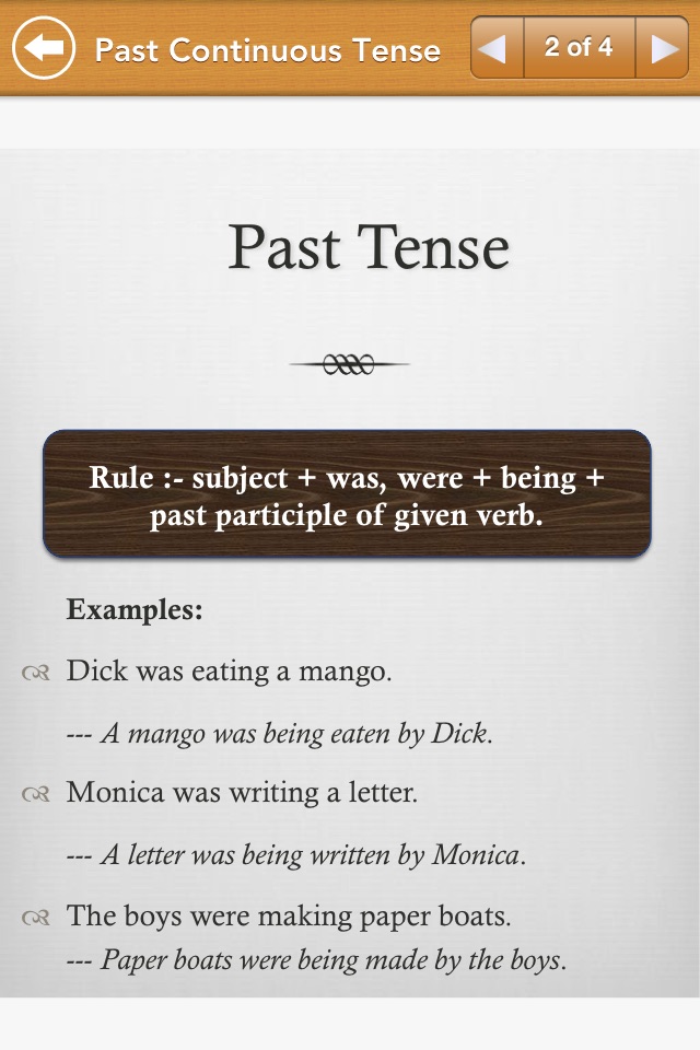 Grammar: Active Passive Voice screenshot 3