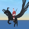 Santa Unicorn Flight Simulator