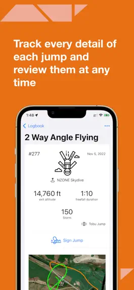 Game screenshot Tobu - Skydiving Logbook hack