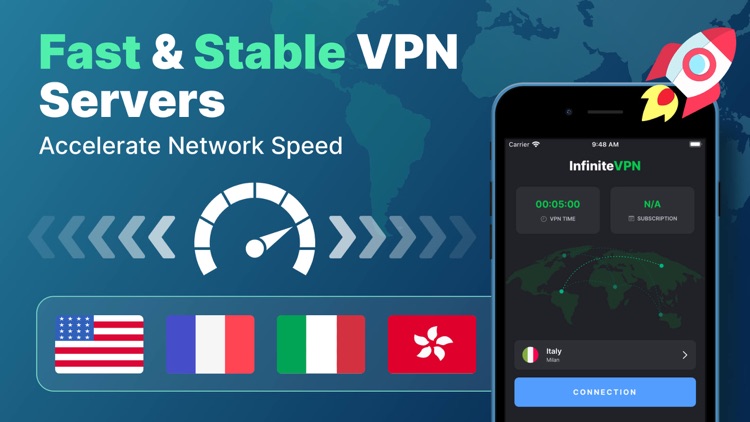 Infinite VPN: Fast VPN Proxy