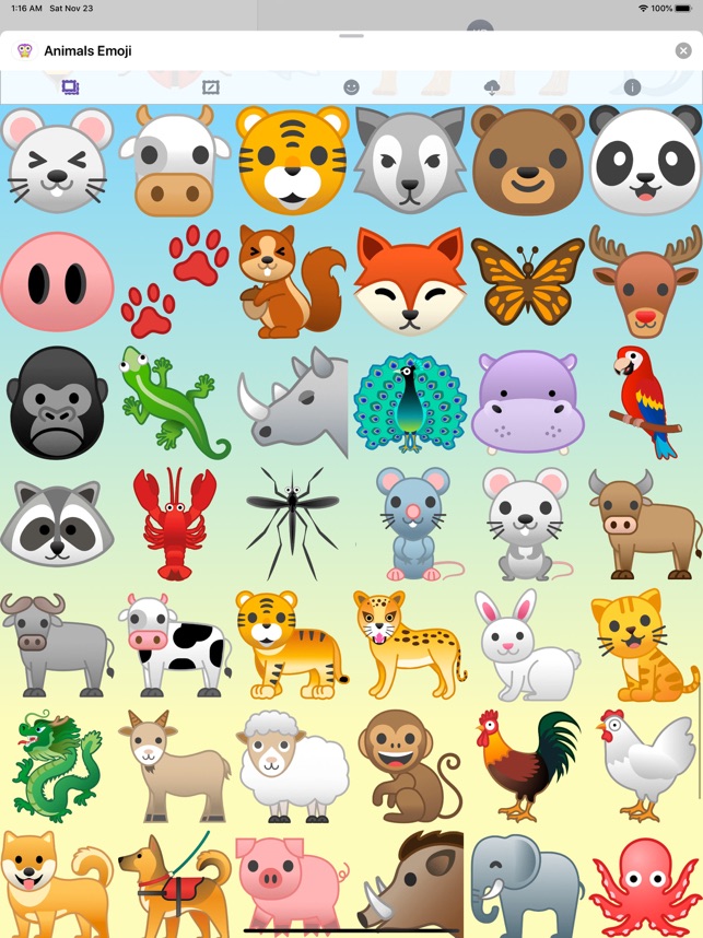 Animals Emoji • Stickers on the App Store