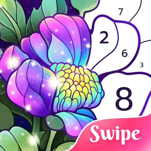 Colorswipes - Color by number