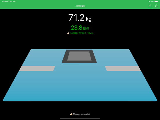 AirWeight for Bluetooth Scales screenshot 3