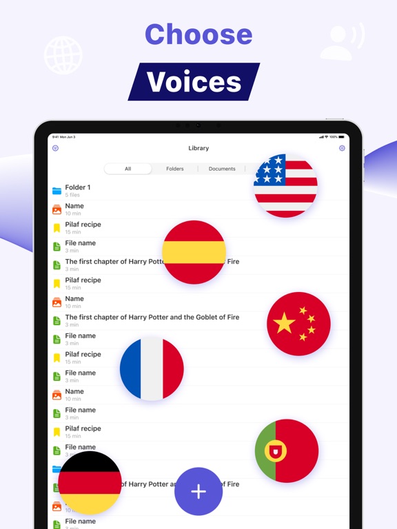 Text to Speech – Reading Aloud screenshot 3