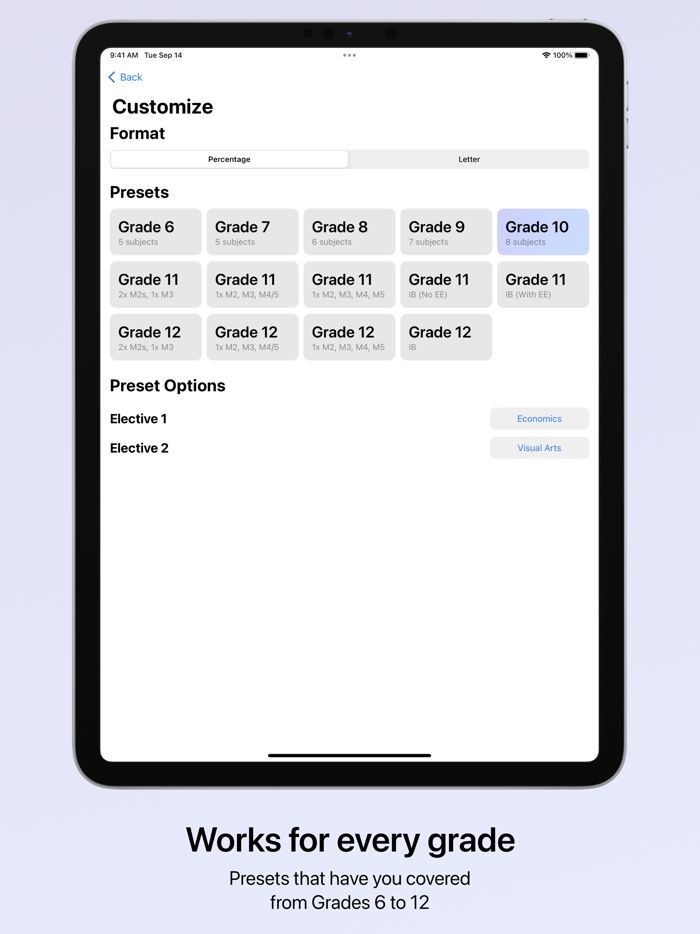 GPA Calculator by Michel