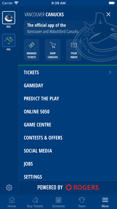 Canucks screenshot 4