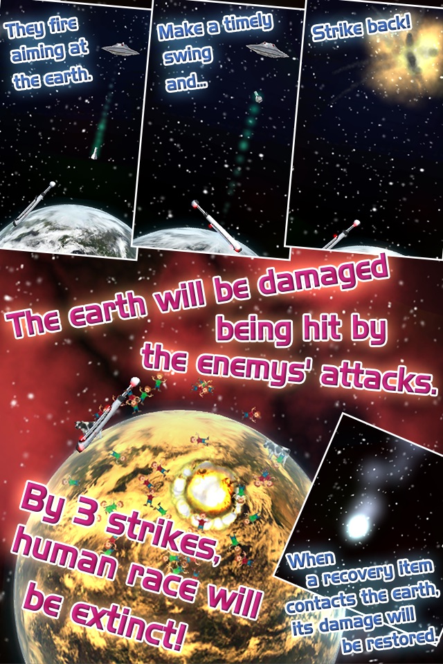 COSMIC BATTER DEFENCE screenshot 3