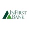 With InFirst Bank's Mobile Banking App, you can:  Check your balances, view recent transactions, pay bills, view and activate your cash back offers, transfer funds to eligible accounts, deposit checks, locate an ATM,  and access your accounts with as much security as Online Banking