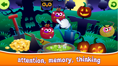 Halloween Kids Toddlers Games screenshot 2