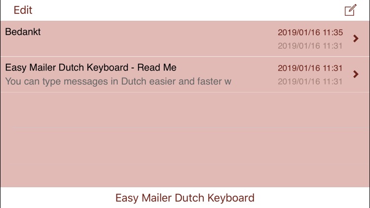 Easy Mailer Dutch Keyboard screenshot-3
