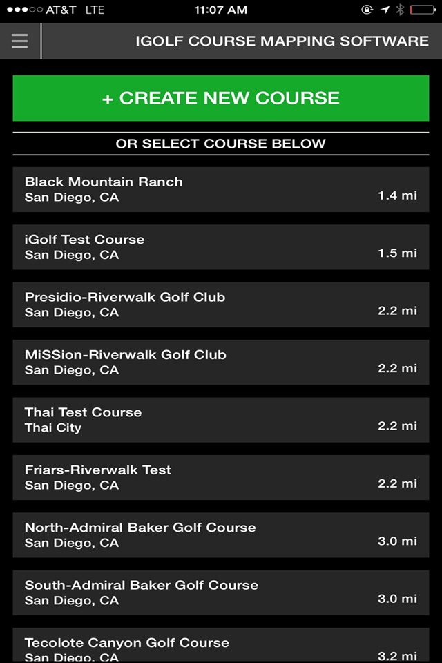 iGolf Course Mapping Software screenshot 2