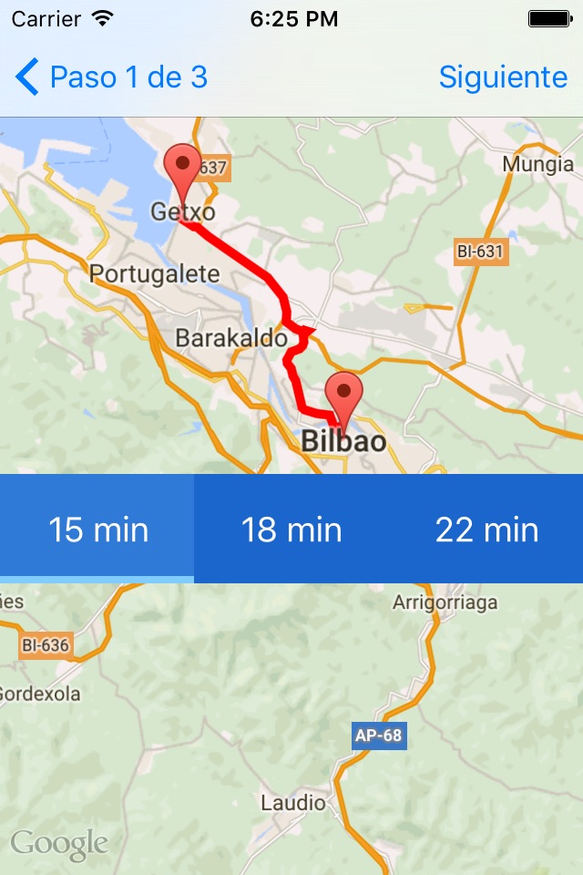 Bizkaimove screenshot 3