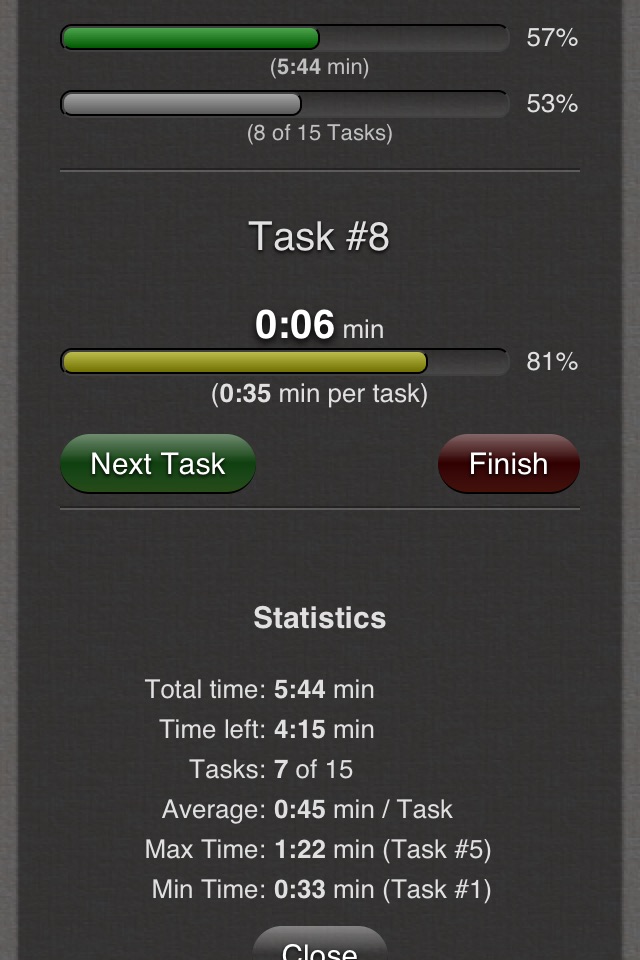 Multi Task Timer screenshot 4