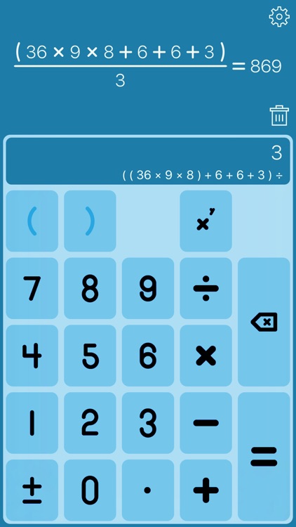 StackCalc Touch Calculator