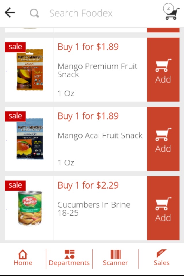 Foodex Supermarket screenshot 3