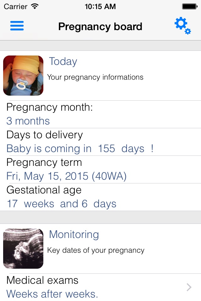 Age Gestationnel screenshot 2