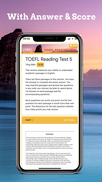 EZ Test - TOEFL® Reading PRO