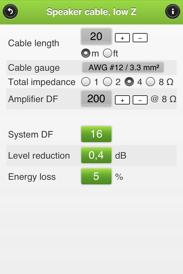 PAcalculate screenshot 4