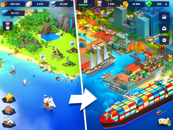 Sea Port: Cargo Ships Harbor screenshot 2