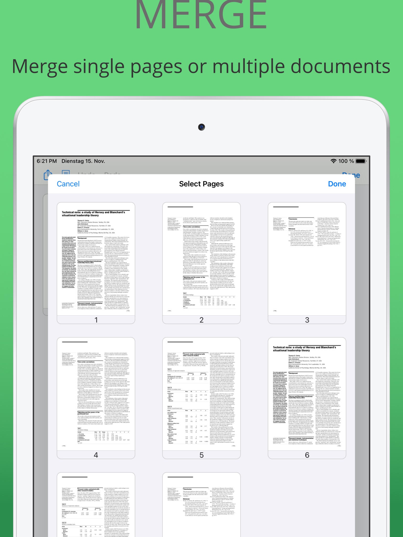 PDF Merge X: Merge PDF screenshot 3