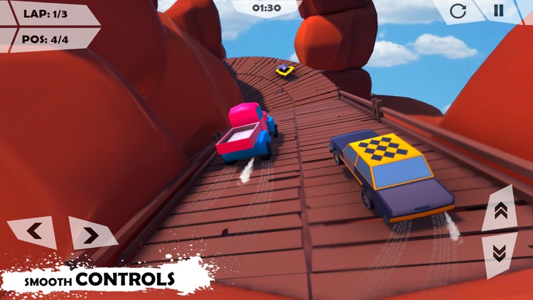 Tooncars: Mini car racing screenshot-3