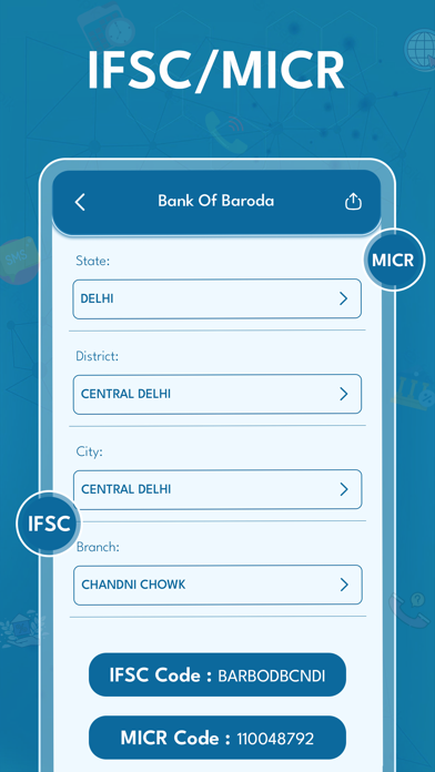 Bank Balance Check & IFSC/MICR screenshot 2