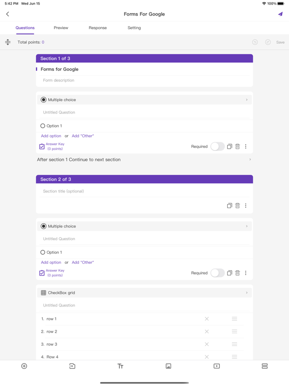 Forms for Google Docs screenshot 2