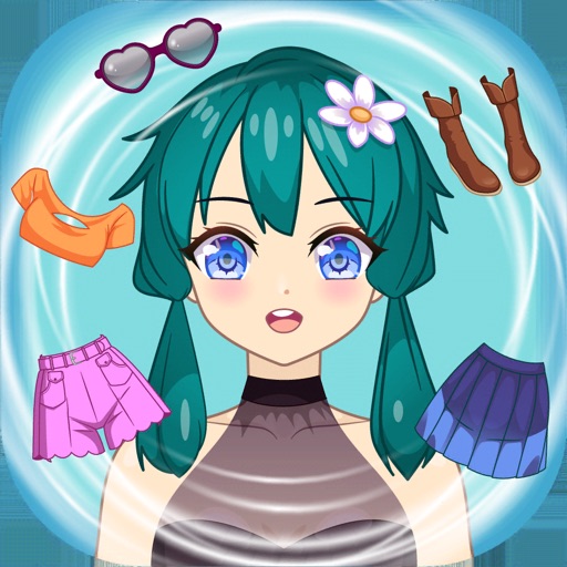 Play Anime Girls Fashion Makeup Game for Girl