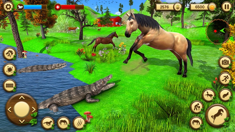 Horse Game Simulator Wild Goat screenshot-4