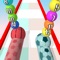 It is a game to build individual towers composed of odd and even numbers of balls