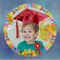 Create attractive graduation/back to school frames of your child to celebrate the special occasion