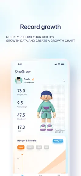 Game screenshot OneGrow - Child Growth Tracker hack