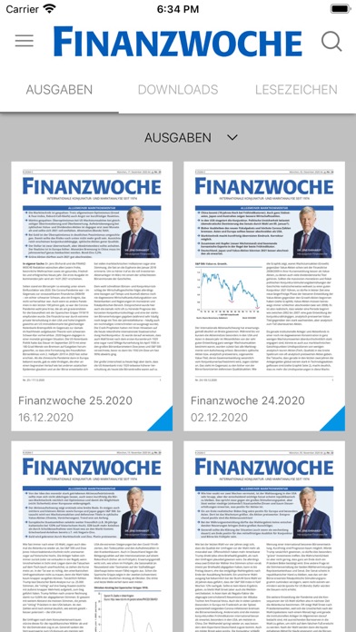 Finanzwoche screenshot 3